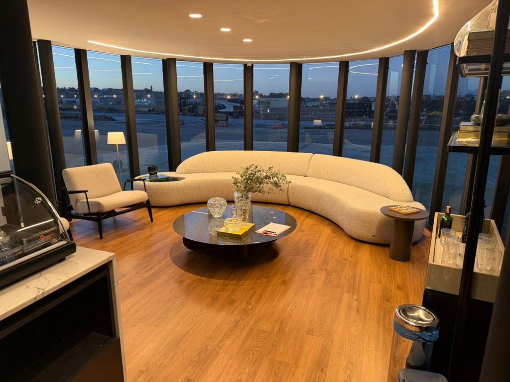 Lounge panorâmico Aerohaus