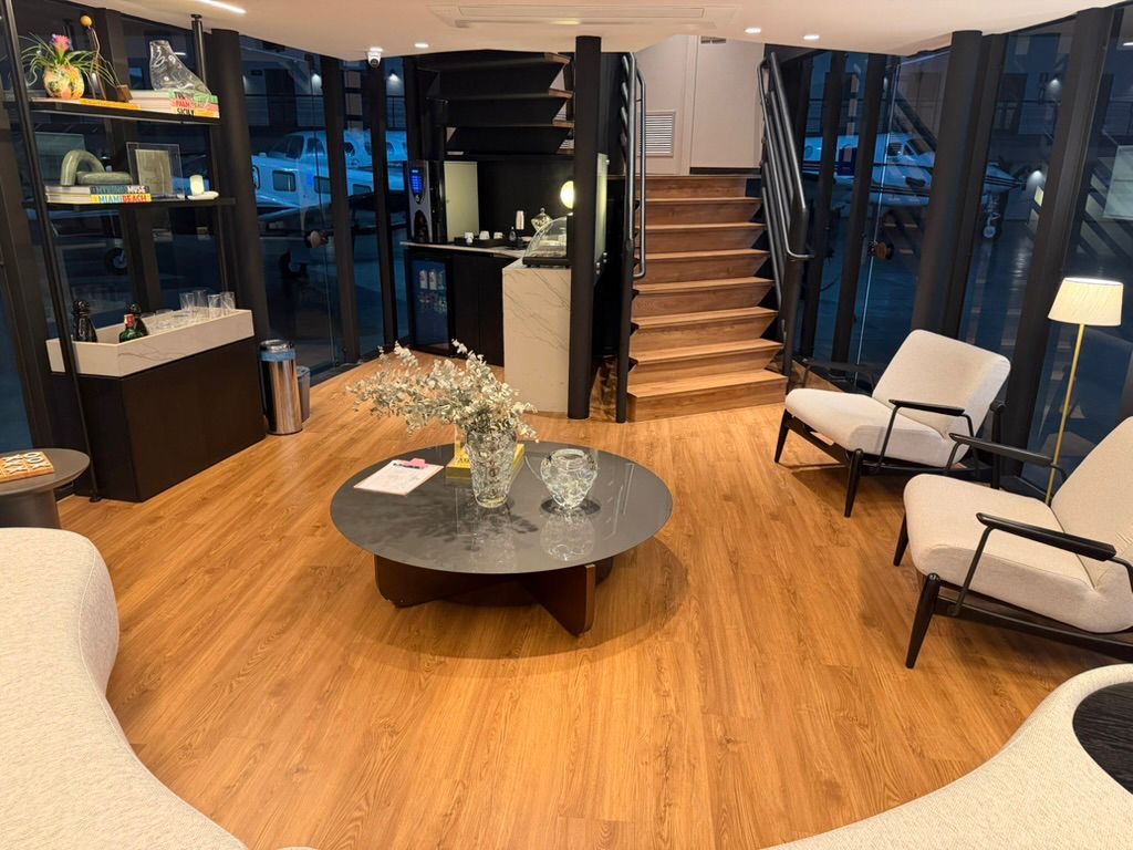 Ambiente interno Aerohaus